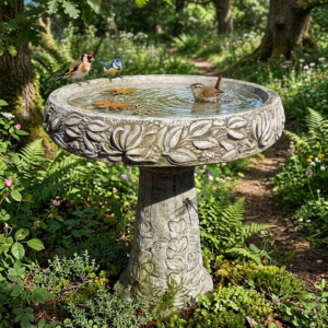 Ivy Birdbath