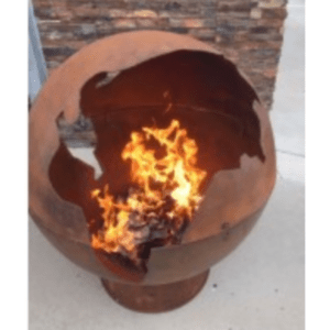 Sphere Fire Bowl Pit