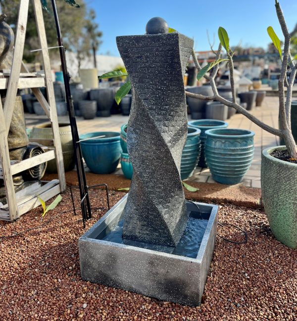 Terrazzo Twist Water Feature