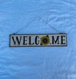 Sunflower Welcome Sign