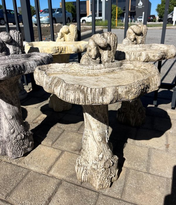 Squirrel Birdbath