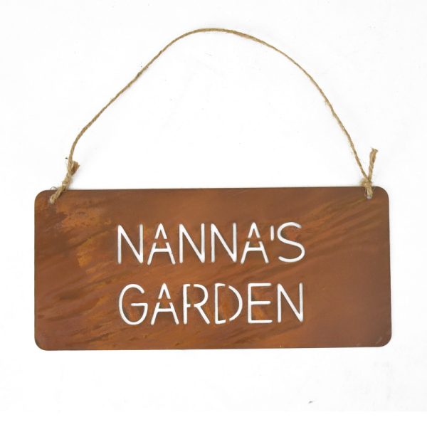 Nanna's Garen Laser Cut Wall Art