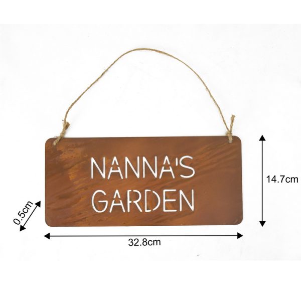 Nanna's Garen Laser Cut Wall Art - Image 2