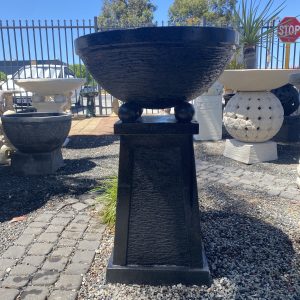 Pyramid Birdbath