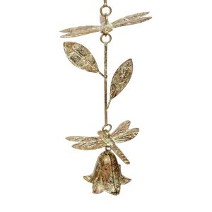 Hanging Chain- Green Dragonfly