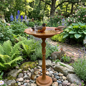Cast Iron Bird Bath