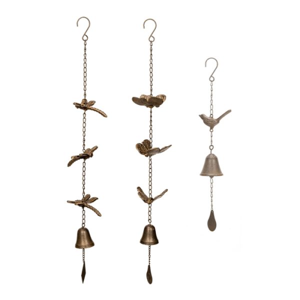 Chain With Bell Cast Iron Hanging 17109