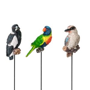 Aussie Birds on Stick