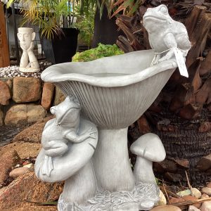 Bird Bath- Frog