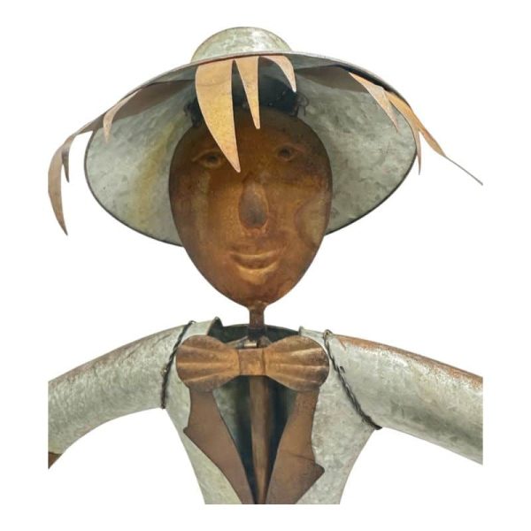 Scarecrow Garden Stake Statue - Image 2