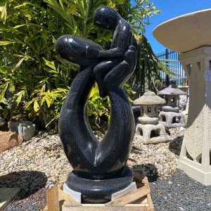 Terrazzo Mother & Child Statue