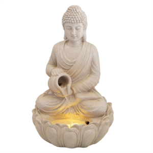 Resin Buddha Water Fountain