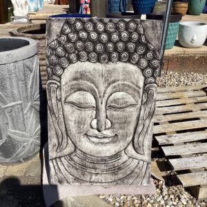 Large Buddha Concrete Wall Plaque 01