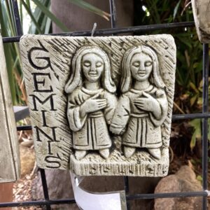 Gemini Wall Plaque