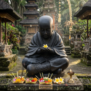 Shaolin Monk with Bowl