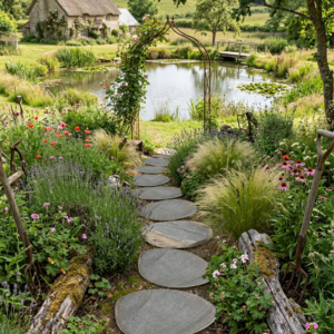 Bali Stepping Stone/Paver Natural Stone - Plain