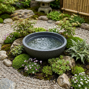 Terrazzo Float Bowl Small – Black